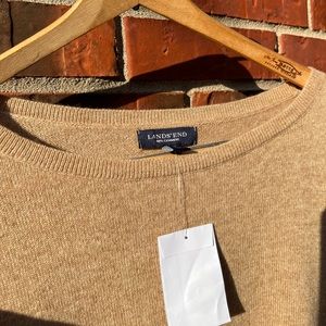 Cashmere Crewneck Sweater - Camel Color